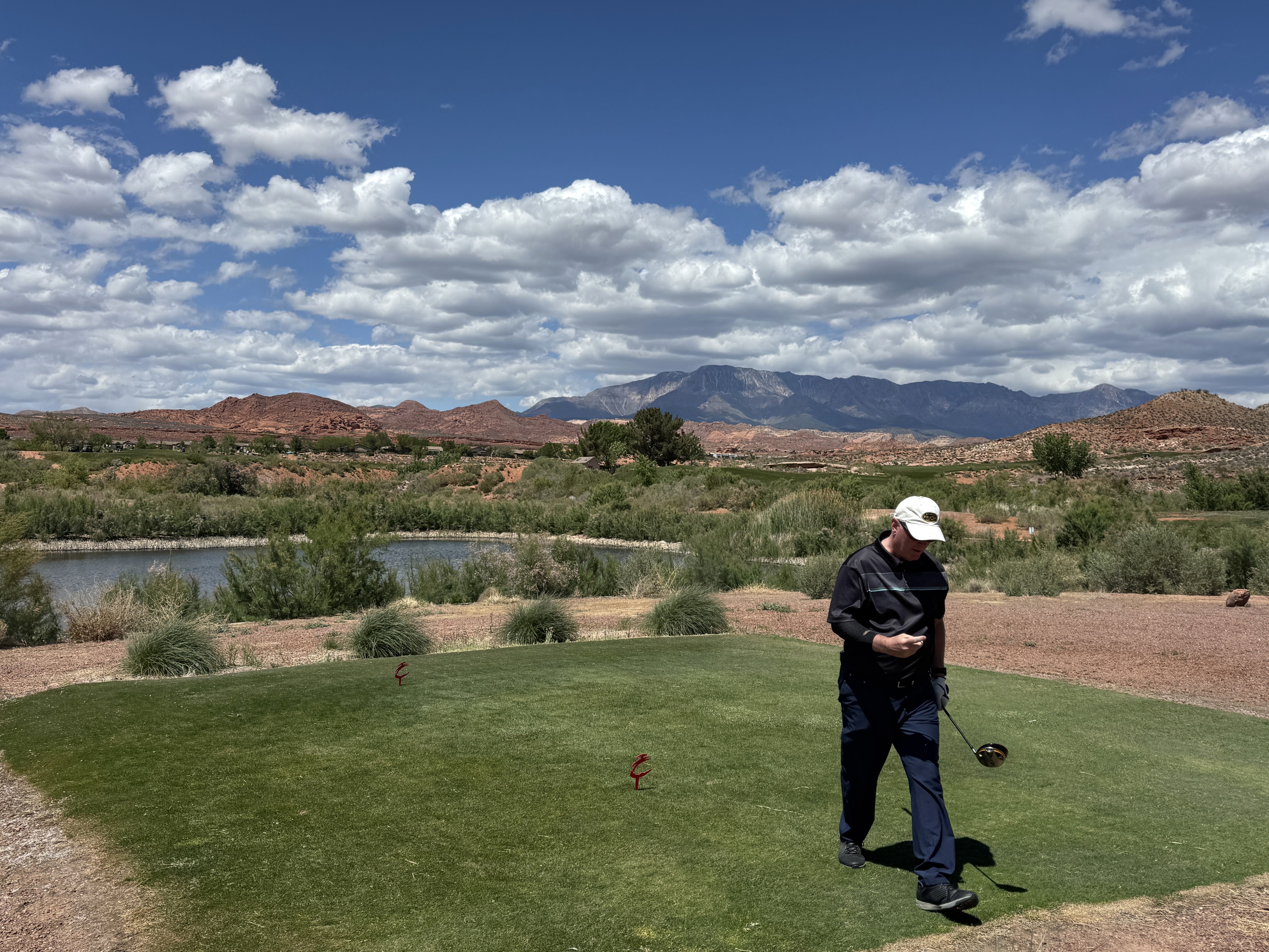 Terry on the range